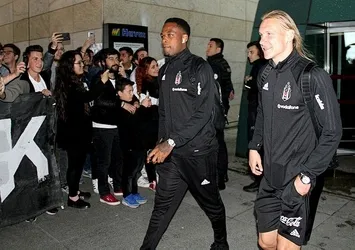 Beşiktaş kafilesi Ankara'da
