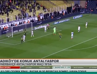 Kadıköy'de konuk Antalyaspor