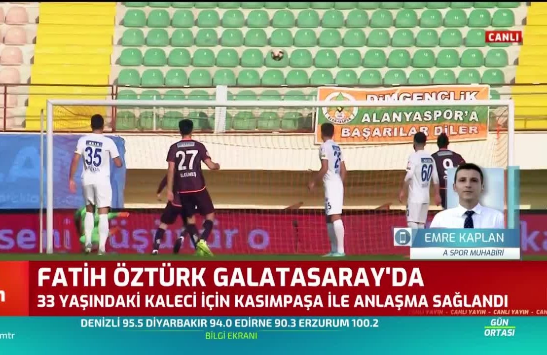 Galatasaray Fatih Ozturk Le Anlasti Aspor