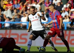 Karabükspor - Beşiktaş maçından kareler
