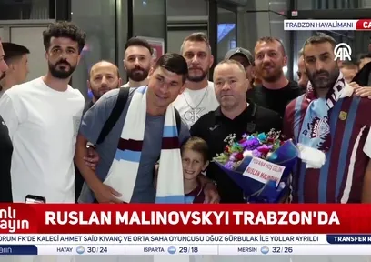Ruslan Malinovskyi Trabzon'a geldi!