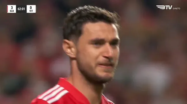 Benfica - Vitória Guimarães maçında Roman Yaremchuk'un duygusal anları! - 1