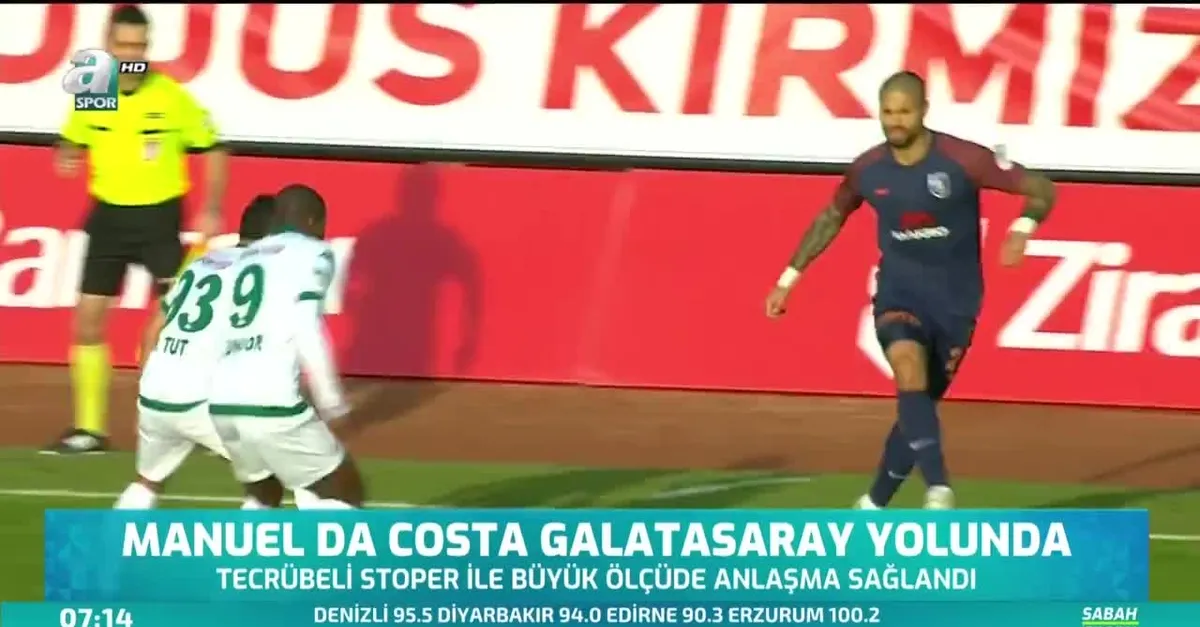 Manuel da Costa Galatasaray yolunda