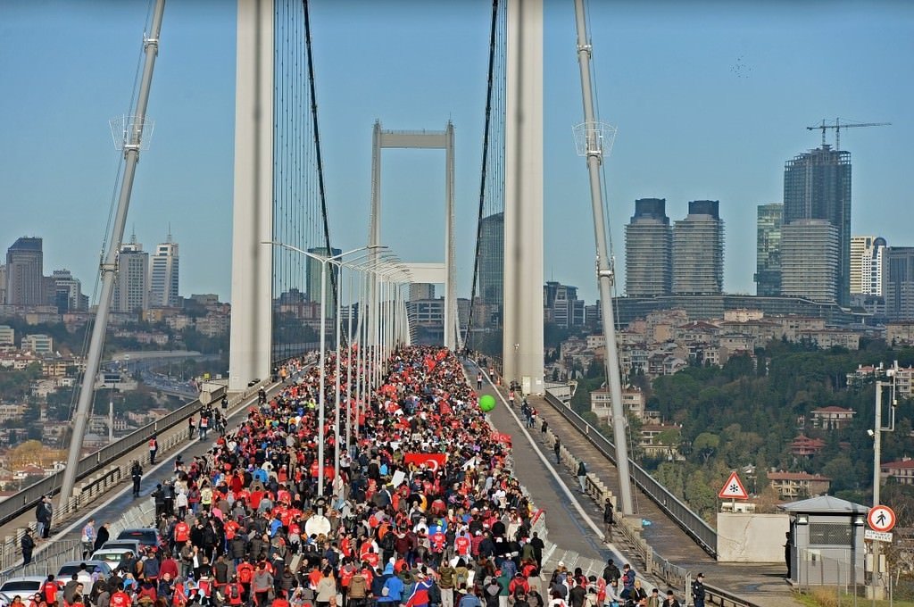Vodafone 38. İstanbul Maratonu’ndan kareler