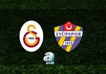 G.Saray'ın Eyüpspor maçı 11'i belli oldu!
