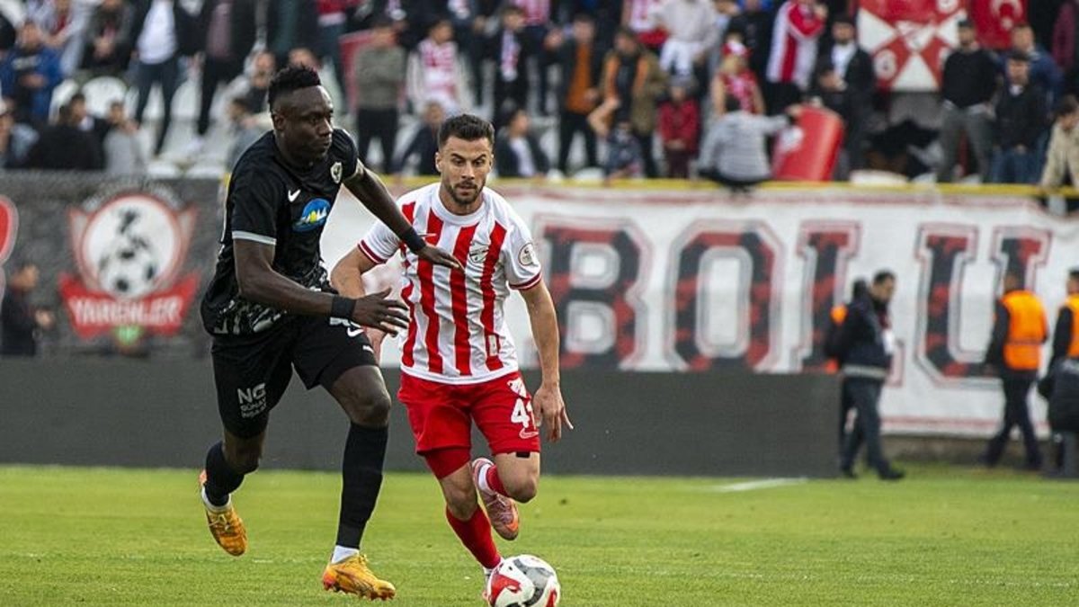 Boluspor sahasında Amed SF'yi rahat geçti!