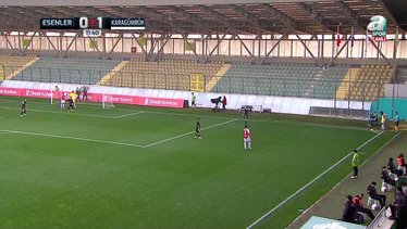 GOL | Esenler Erokspor 0-2 M. F. Karagümrük