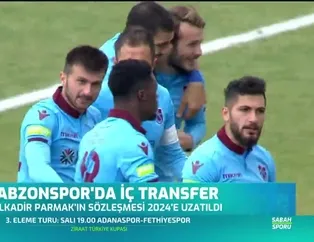 Trabzonspor'da iç transfer
