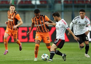 Beşiktaş, Shakhtar'a mağlup oldu
