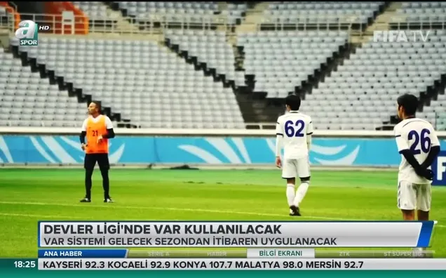 Devler Ligi'nde 'VAR' kullanılacak