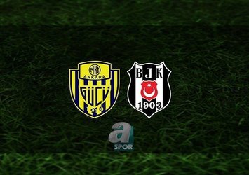 A.Gücü - Beşiktaş | 11'ler belli oldu