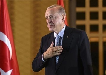 Başkan Erdoğan'dan Galatasaray'a tebrik