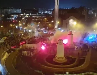 Paris'te olay çıktı! İşte o anlar...