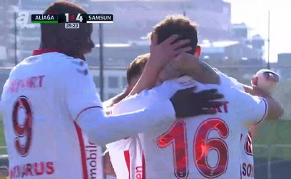 GOL | Aliağa FK 1-4 Samsunspor
