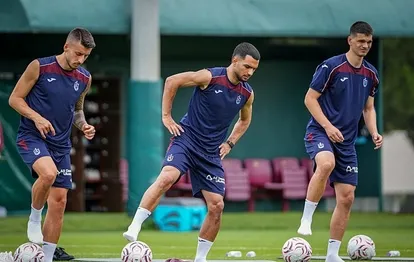 Trabzonspor kuvvet ve denge çalıştı!