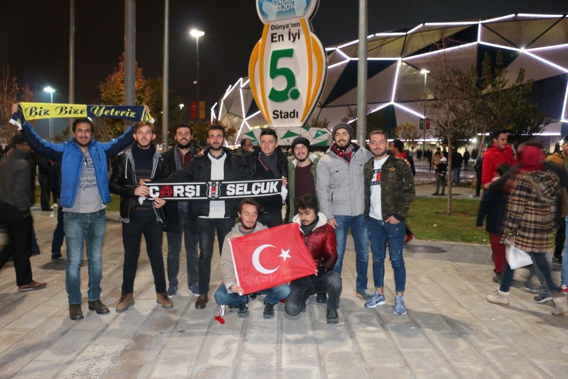 Türkiye İsveç maçından kareler