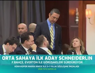 Orta sahaya ilk aday Schneiderlein