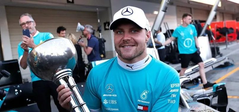 Japonya'da zafer Bottas'ın