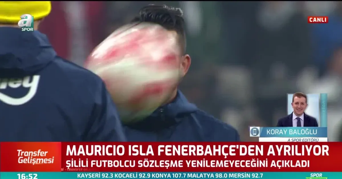 Mauricio Isla Fenerbahçe'den ayrılıyor