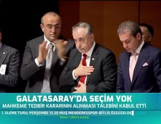 Galatasaray'da seçim yok