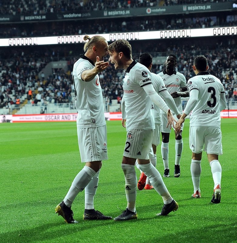 Beşiktaş - Alanyaspor maçından kareler