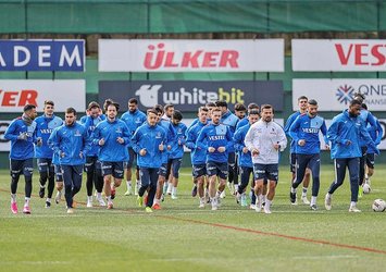 Trabzonspor Gençlerbirliği'ne hazırlanıyor!