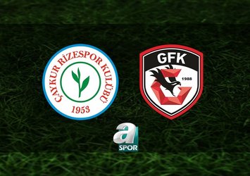 Ç. Rizespor - Gaziantep FK | CANLI