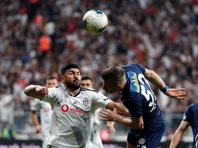 Beşiktaş - Ç. Rizespor maçından kareler