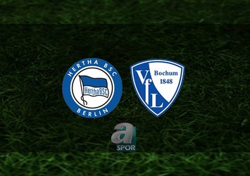 Hertha Berlin - Bochum maçı saat kaçta?