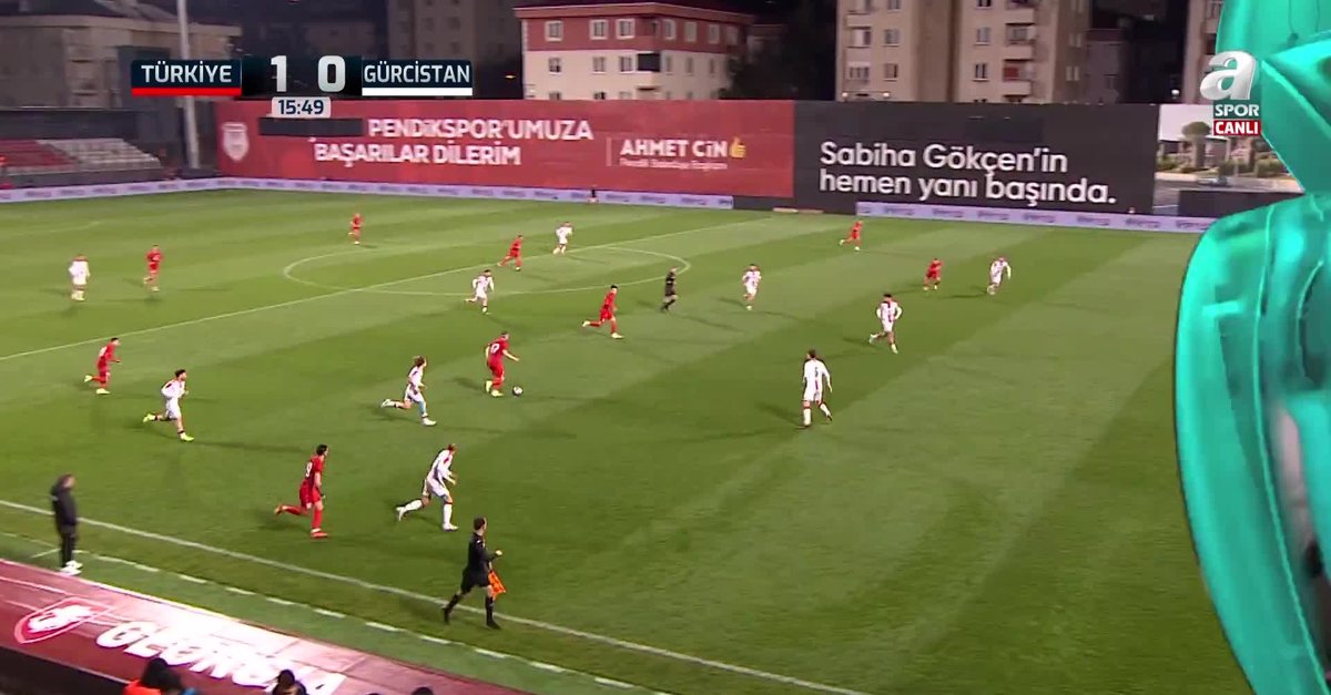 GOL | Türkiye U21 1-0 Gürcistan U21