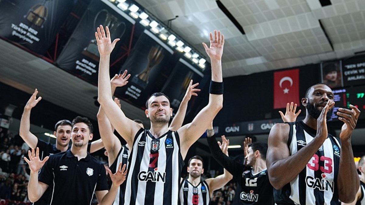 Beşiktaş, EuroCup'ta Dolomiti Energia'yı yenerek yarı finale çıktı!