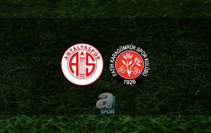 Antalyaspor - Karagümrük canlı anlatım Antalyaspor - Karagümrük CANLI İZLE