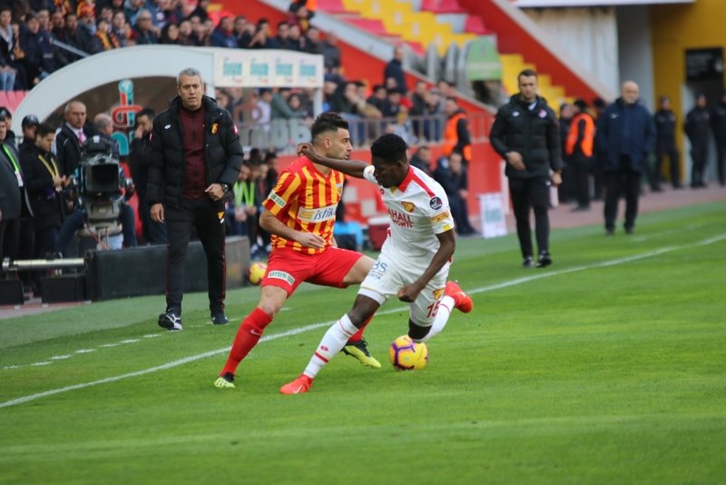 Kayserispor - Göztepe maçından kareler