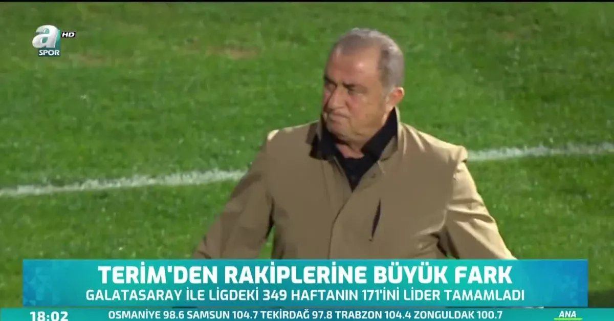 Fatih Terim'den rakiplerine büyük fark