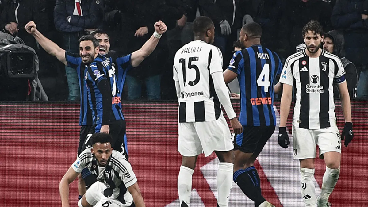 Juventus 0-4 Atalanta (MAÇ SONUCU-ÖZET)