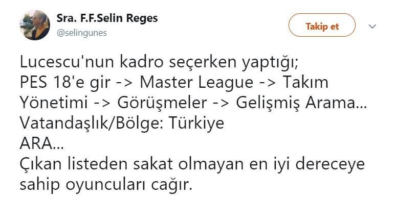 Lucescu’ya büyük tepki