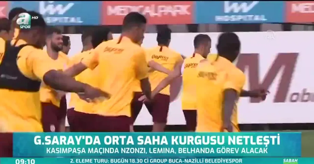 Galatasaray'da orta saha kurgusu netleşti