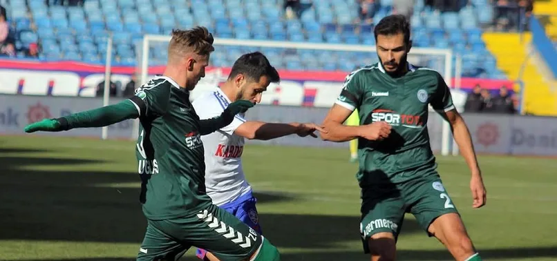 Atiker Konyaspor ile Karabükspor yenişemedi