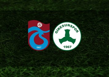 Trabzonspor - Giresunspor maçı saat kaçta ve hangi kanalda?