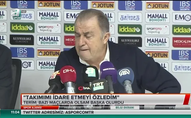 Terim: "Bazı maçlarda olsaydım..."