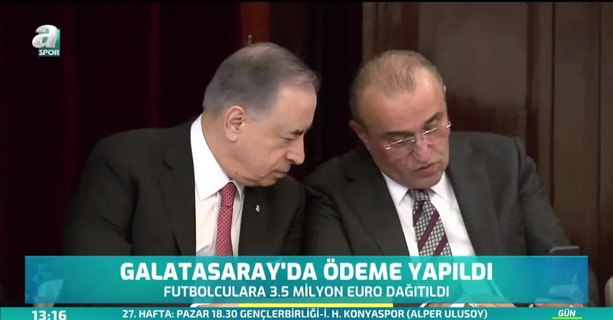 Galatasaray'da ödeme yapıldı