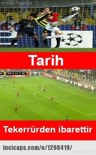 Fenerbahçe - ManU capsleri