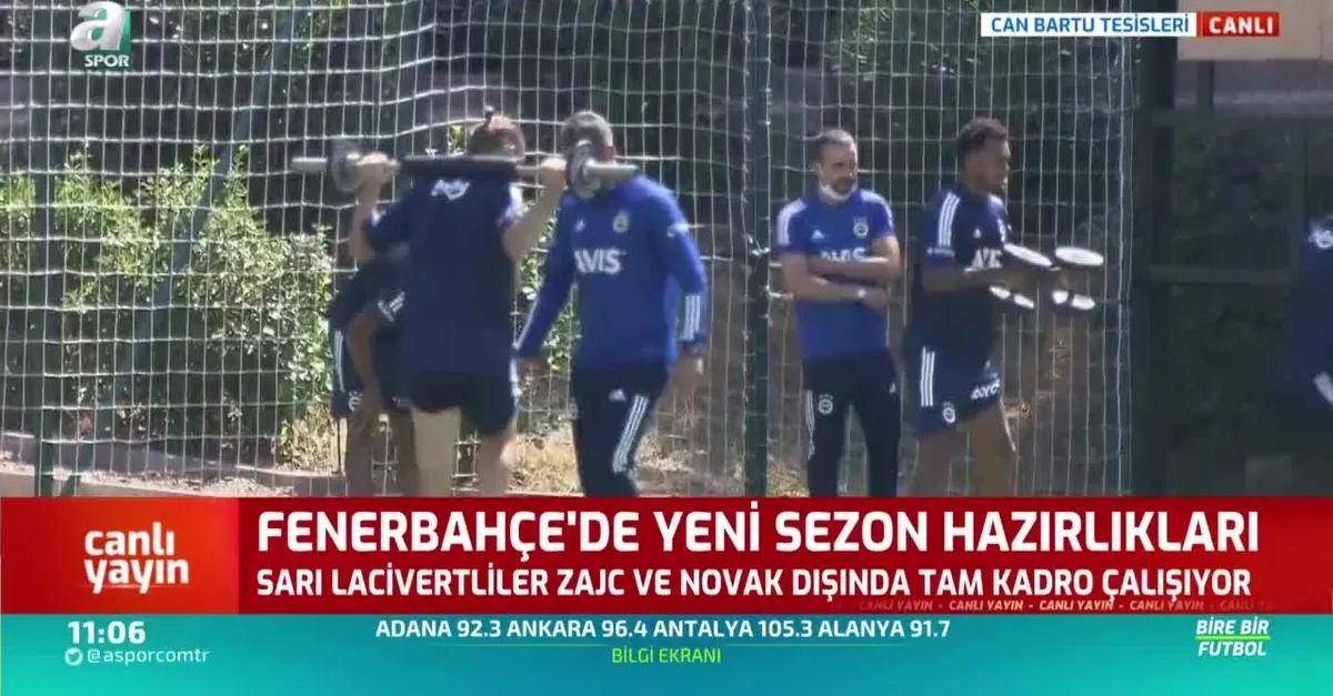 Fenerbahçe'de yeni sezon hazırlıkları