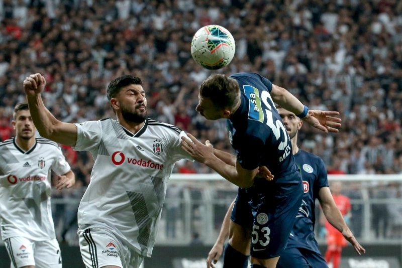 Beşiktaş - Ç. Rizespor maçından kareler