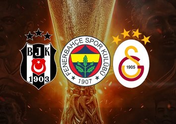 Türk futbolunda tarihi ihtimal! Beşiktaş ve F.Bahçe, G.Saray ile eşleşebilir