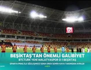 Beşiktaş'tan önemli galibiyet