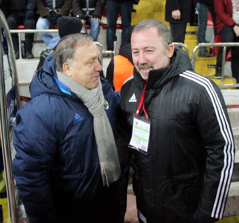 Kayserispor-Fenerbahçe karşılaşmasından kareler