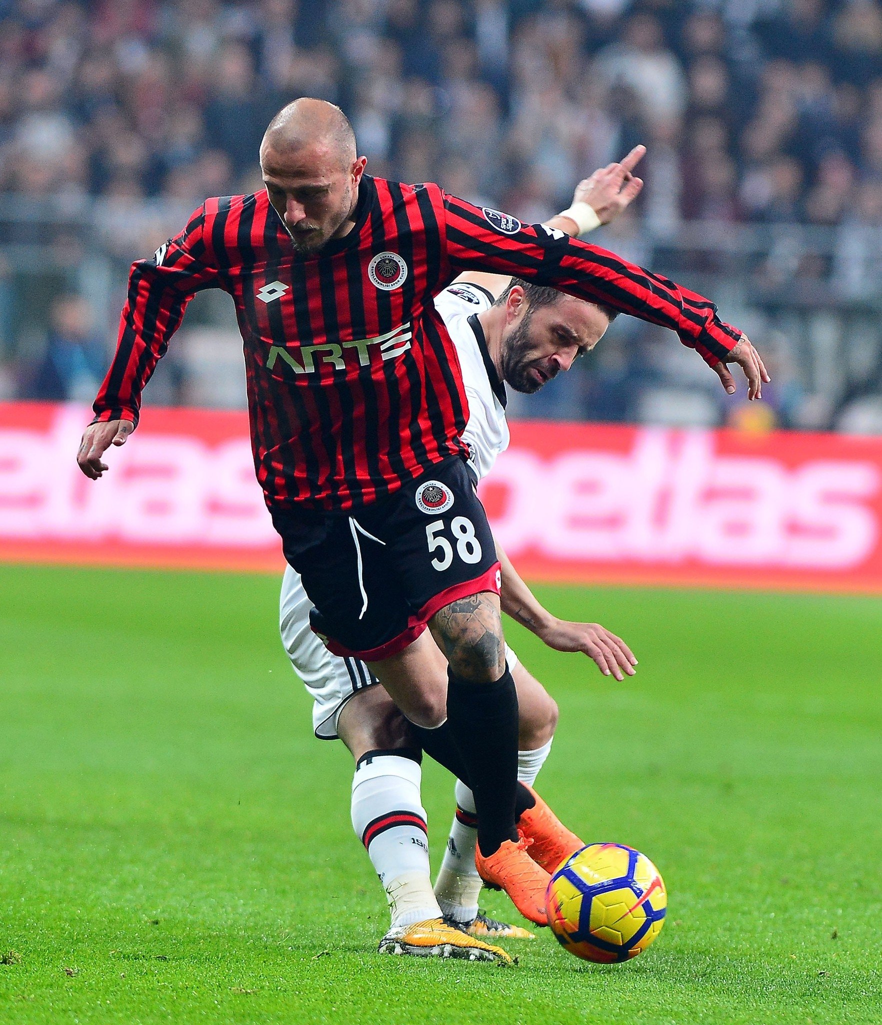 İşte Beşiktaş - Gençlerbirliği maçından kareler!