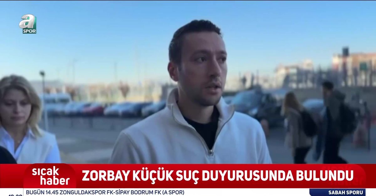 Süper Lig hakemi Zorbay Küçük suç duyurusunda bulundu
