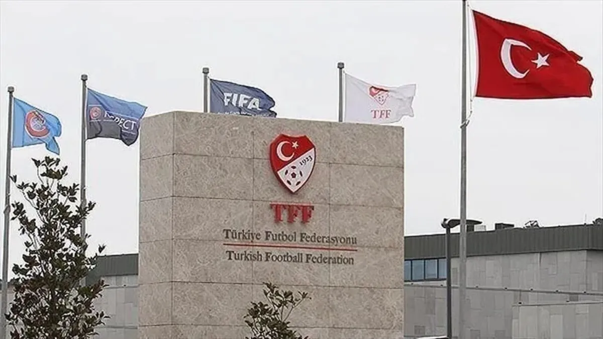 TFF'den 5 yönetici istifa etti!